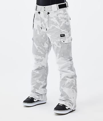 Dope Iconic W Snowboardbukse Dame Grey Camo Renewed