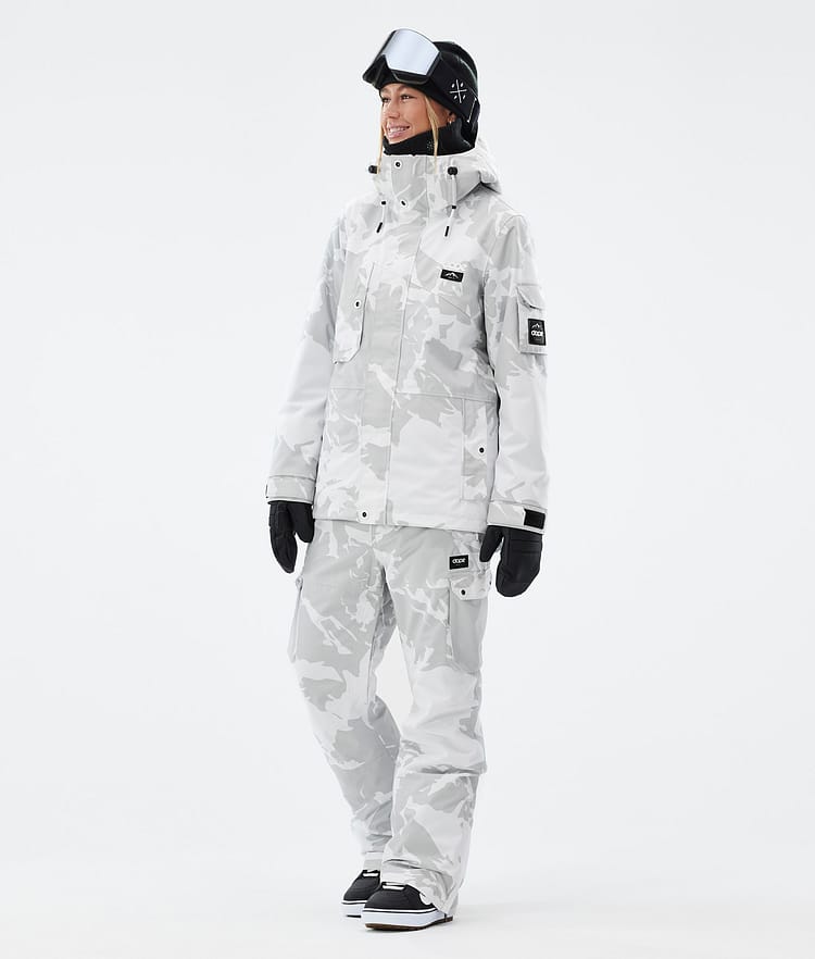 Dope Iconic W Snowboardbukse Dame Grey Camo Renewed, Bilde 2 av 7
