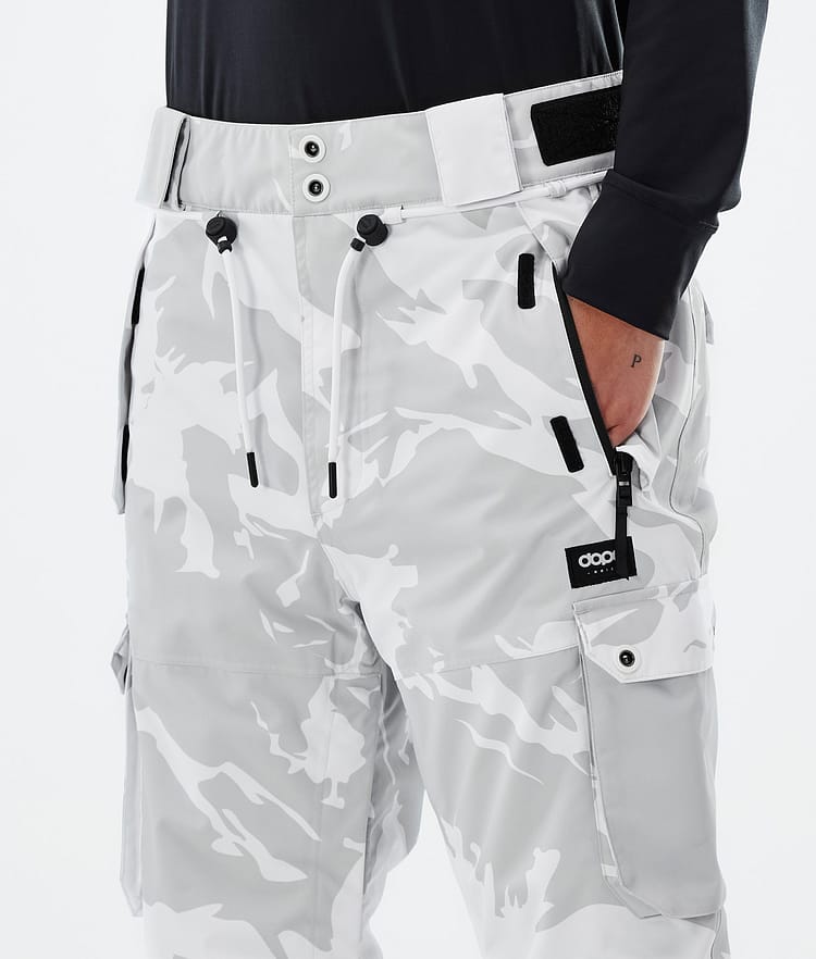 Dope Iconic W Snowboardbukse Dame Grey Camo Renewed, Bilde 5 av 7