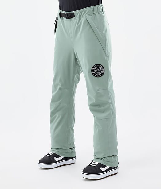 Dope Blizzard W 22 Snowboardbukse Dame Faded Green