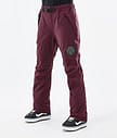 Dope Blizzard W 22 Snowboardbukse Dame Burgundy