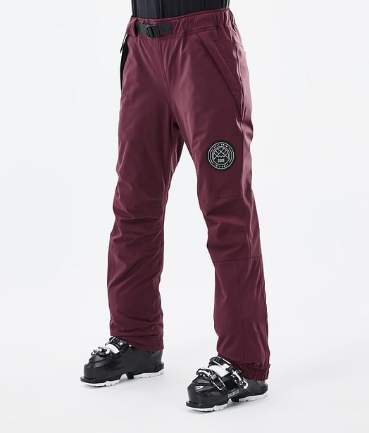 Dope Blizzard W 22 Skibukse Dame Burgundy