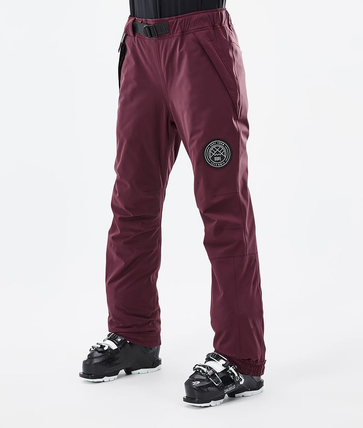 Dope Blizzard W 22 Skibukse Dame Burgundy, Bilde 1 av 4