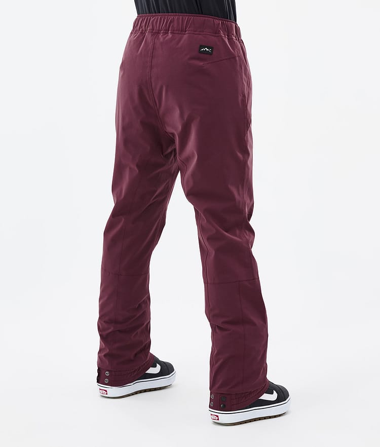 Dope Blizzard W 22 Snowboardbukse Dame Burgundy Renewed, Bilde 3 av 4