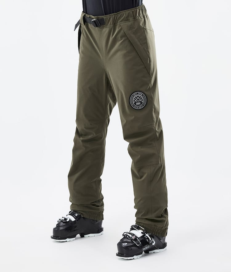 Dope Blizzard W 22 Skibukse Dame Olive Green, Bilde 1 av 4