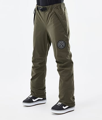 Dope Blizzard W 22 Snowboardbukse Dame Olive Green