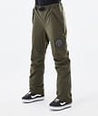 Dope Blizzard W 22 Snowboardbukse Dame Olive Green