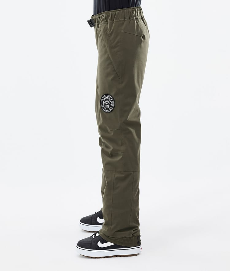 Dope Blizzard W 22 Snowboardbukse Dame Olive Green, Bilde 2 av 4