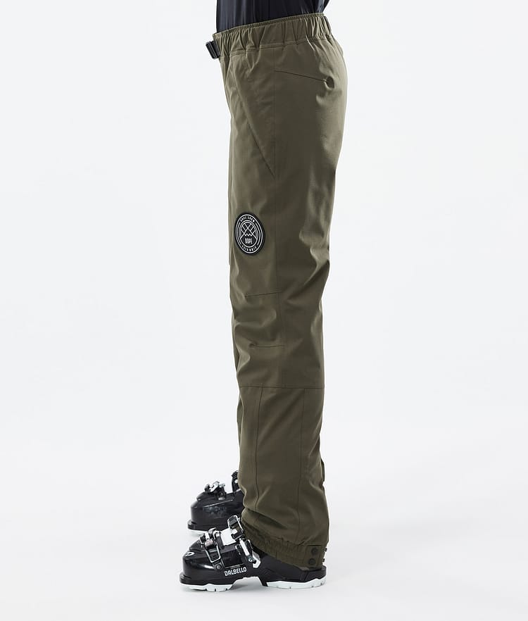 Dope Blizzard W 22 Skibukse Dame Olive Green, Bilde 2 av 4