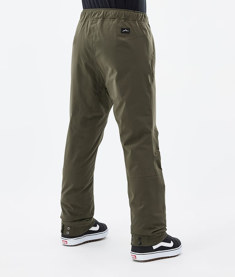 Dope Blizzard W 22 Snowboardbukse Dame Olive Green, Bilde 3 av 4