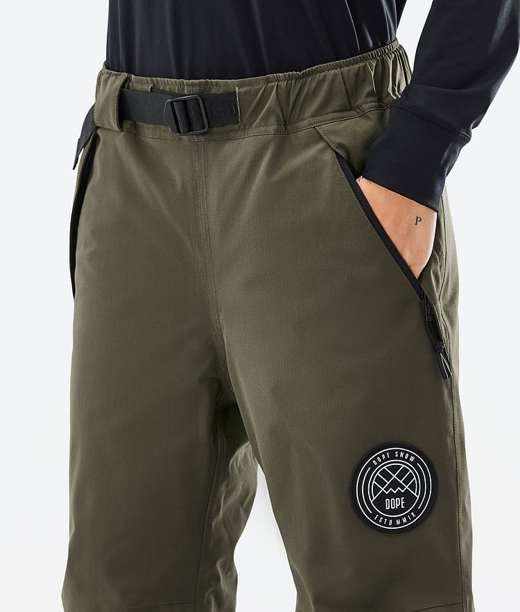 Dope Blizzard W 22 Skibukse Dame Olive Green, Bilde 4 av 4