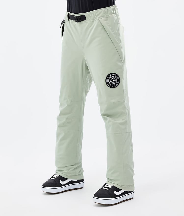 Dope Blizzard W 22 Snowboardbukse Dame Soft Green, Bilde 1 av 4