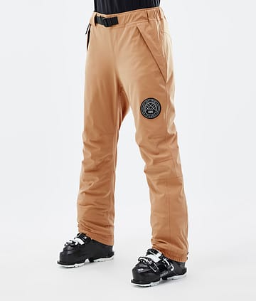 Dope Blizzard W 22 Skibukse Dame Khaki Yellow