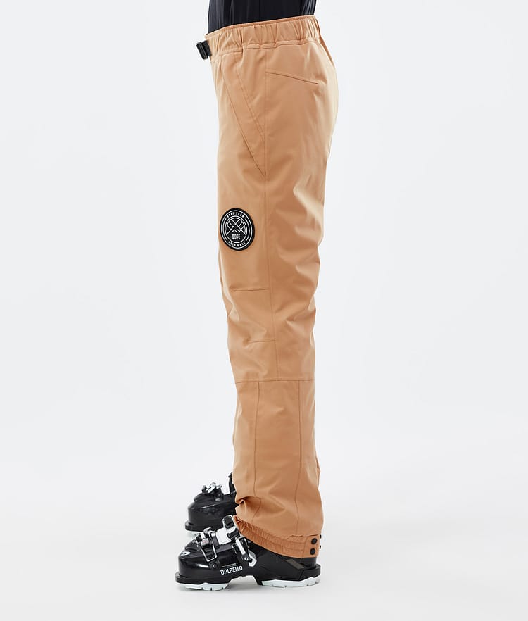 Dope Blizzard W 22 Skibukse Dame Khaki Yellow, Bilde 2 av 4