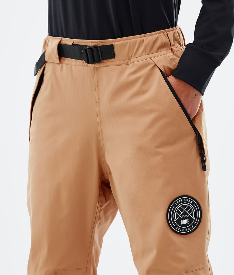 Dope Blizzard W 22 Skibukse Dame Khaki Yellow, Bilde 4 av 4