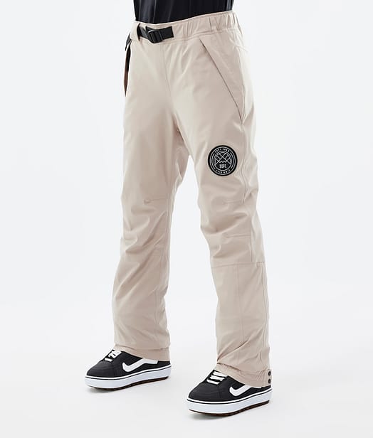 Dope Blizzard W 22 Snowboardbukse Dame Sand