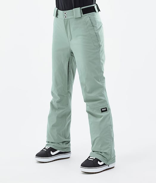Dope Con W 22 Snowboardbukse Dame Faded Green