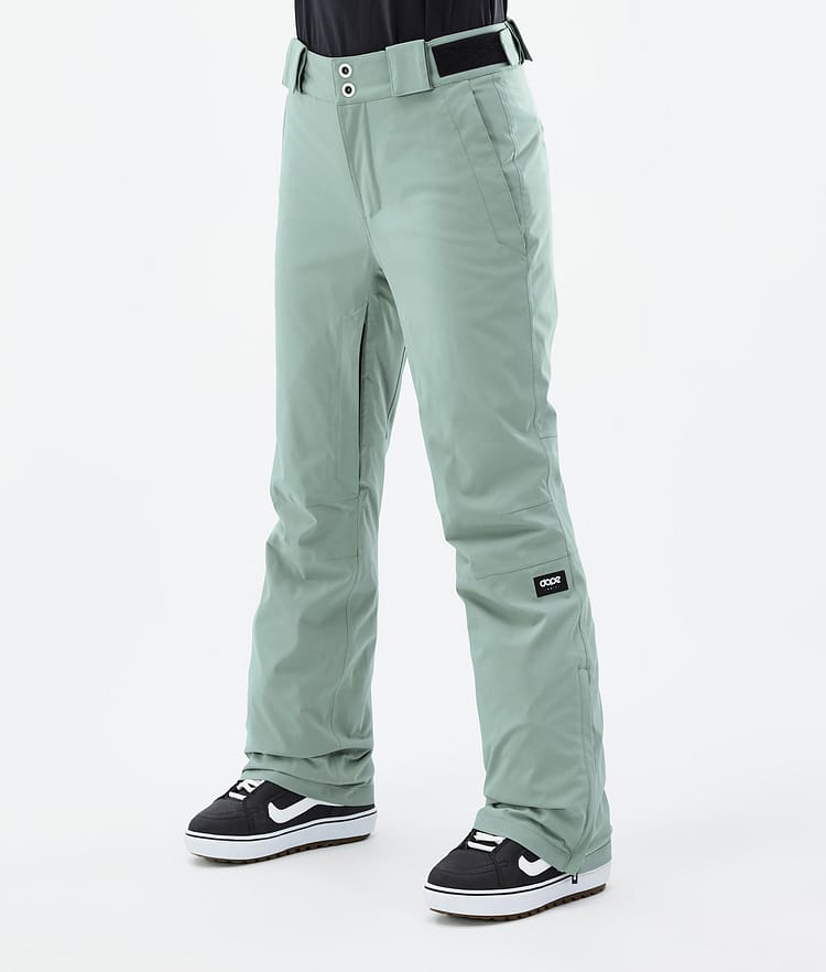 Dope Con W 22 Snowboardbukse Dame Faded Green, Bilde 1 av 5