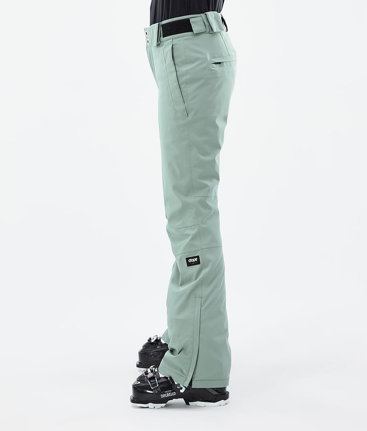 Dope Con W 22 Skibukse Dame Faded Green, Bilde 2 av 5