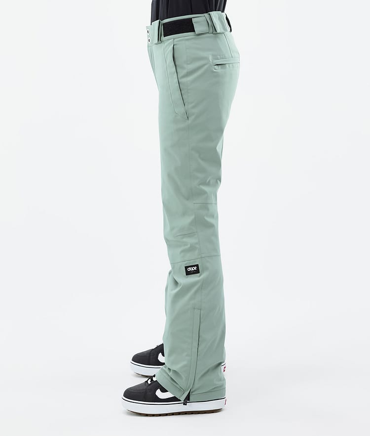 Dope Con W 22 Snowboardbukse Dame Faded Green, Bilde 2 av 5