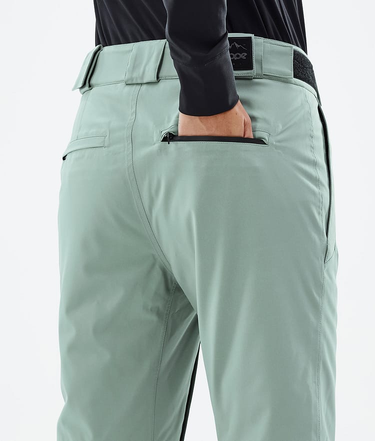 Dope Con W 22 Skibukse Dame Faded Green, Bilde 5 av 5