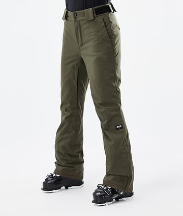 Dope Con W 22 Skibukse Dame Olive Green