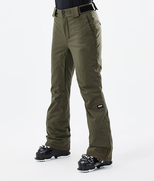 Dope Con W 22 Skibukse Dame Olive Green