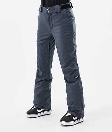 Dope Con W 22 Snowboardbukse Dame Metal Blue Renewed