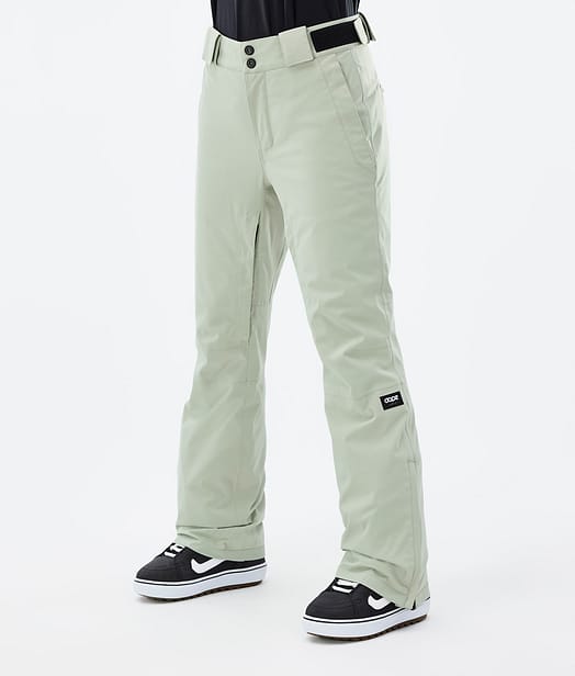 Dope Con W 22 Snowboardbukse Dame Soft Green