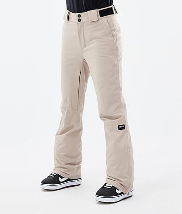 Dope Con W 22 Snowboardbukse Dame Sand