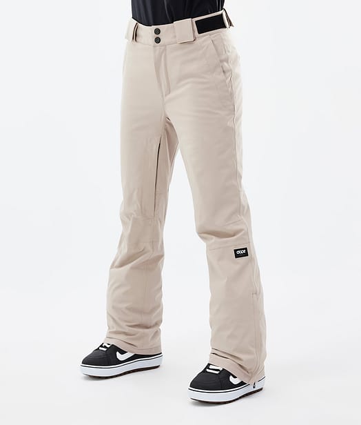 Dope Con W 22 Snowboardbukse Dame Sand
