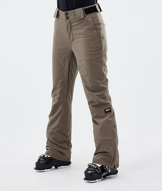 Dope Con W 22 Skibukse Dame Walnut