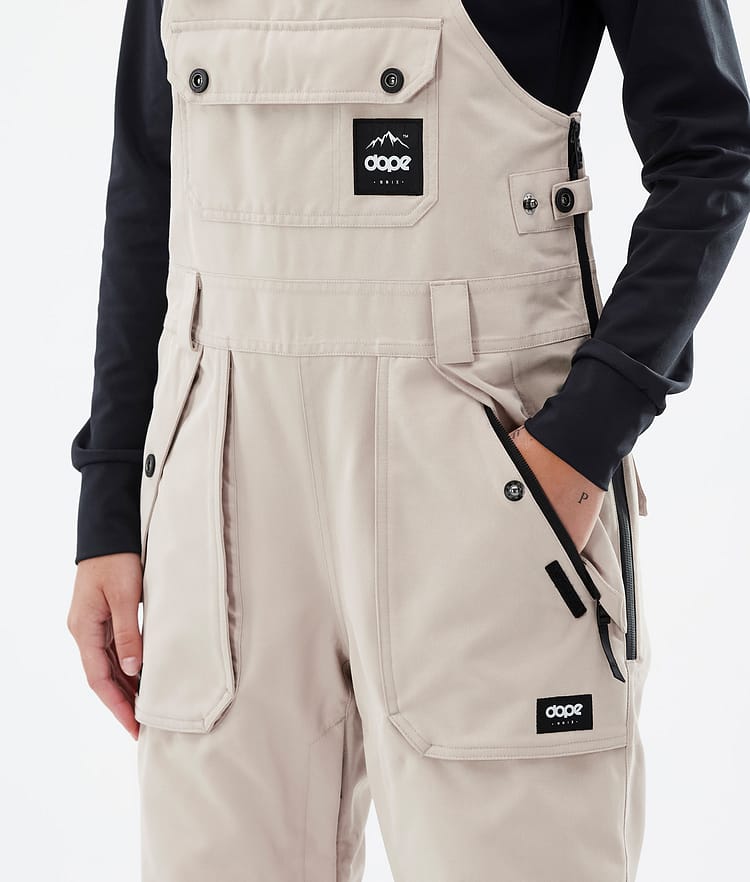 Dope Notorious B.I.B W 22 Snowboardbukse Dame Sand, Bilde 4 av 6