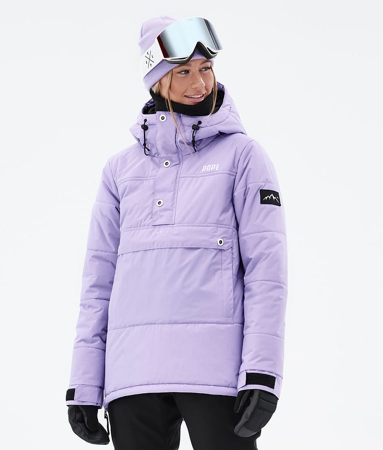 Dope Puffer W Snowboardjakke Dame Faded Violet Renewed, Bilde 1 av 9