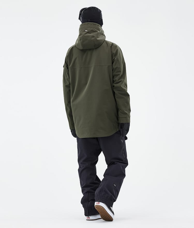 Dope Akin Snowboardjakke Herre Olive Green Renewed, Bilde 4 av 9