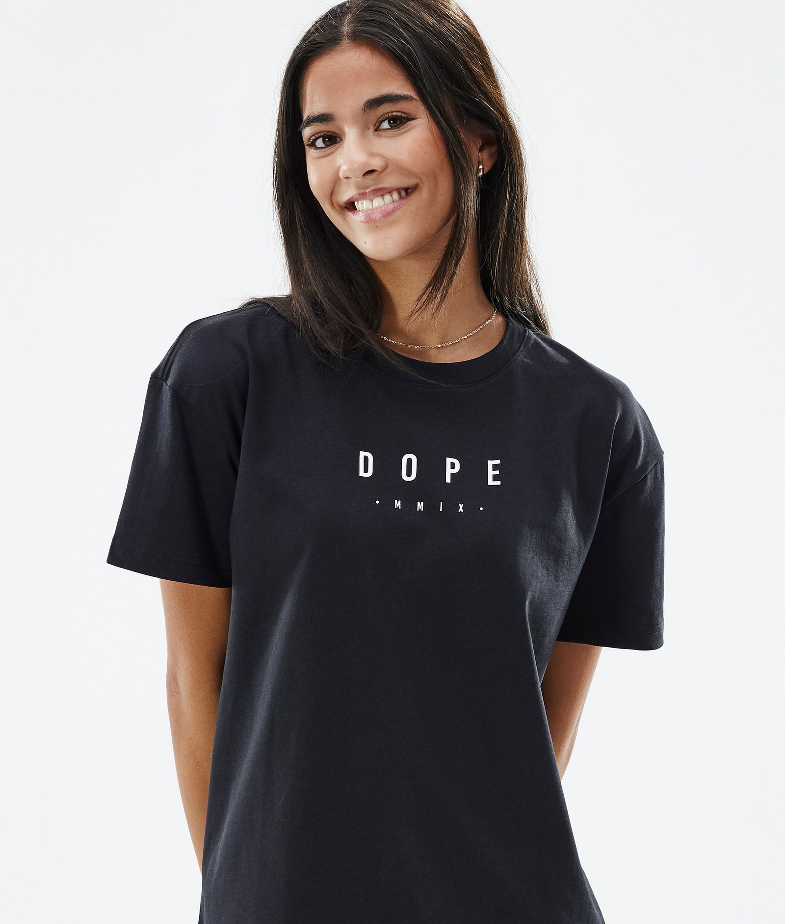 Dope Standard W 2022 T-shirt Dame Peak Black, Bilde 2 av 5