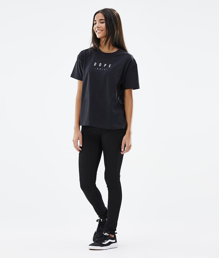 Dope Standard W 2022 T-shirt Dame Peak Black