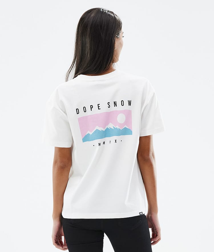 Dope Standard W 2022 T-shirt Dame Range White, Bilde 1 av 5