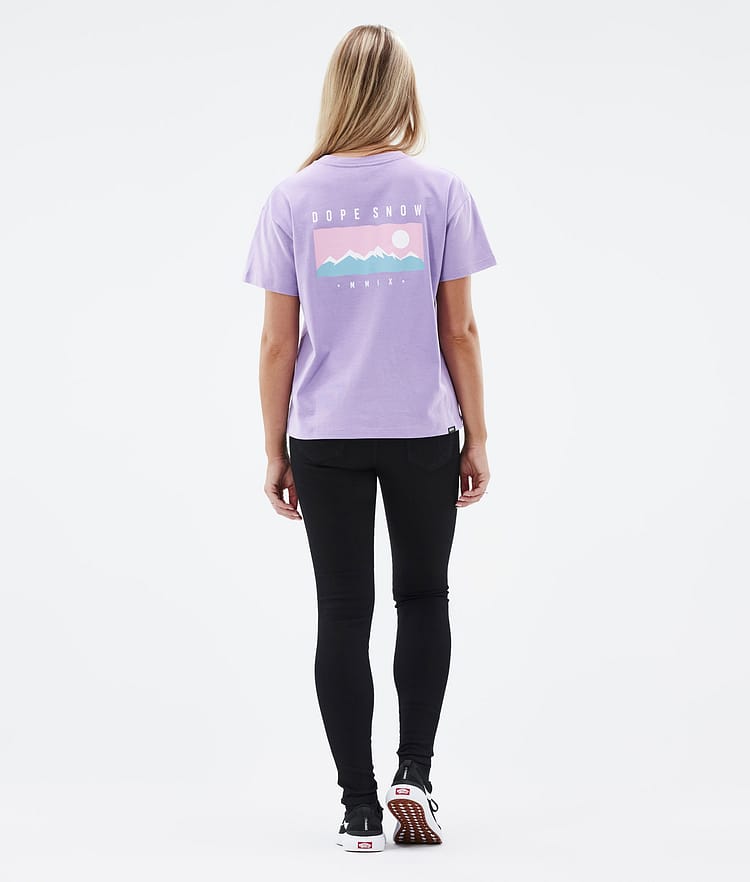 Dope Standard W 22 T-shirt Dame Range Faded Violet, Bilde 4 av 5