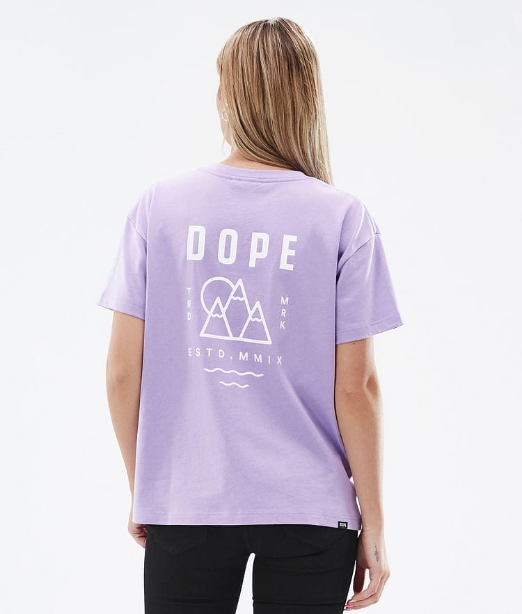 Dope Standard W 22 T-shirt Dame Summit Faded Violet, Bilde 1 av 5