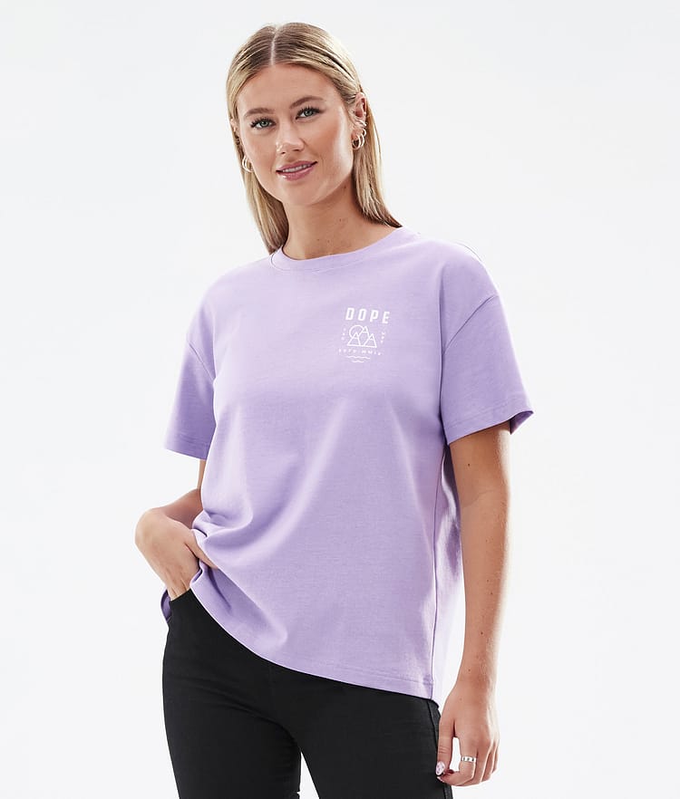 Dope Standard W 22 T-shirt Dame Summit Faded Violet, Bilde 2 av 5
