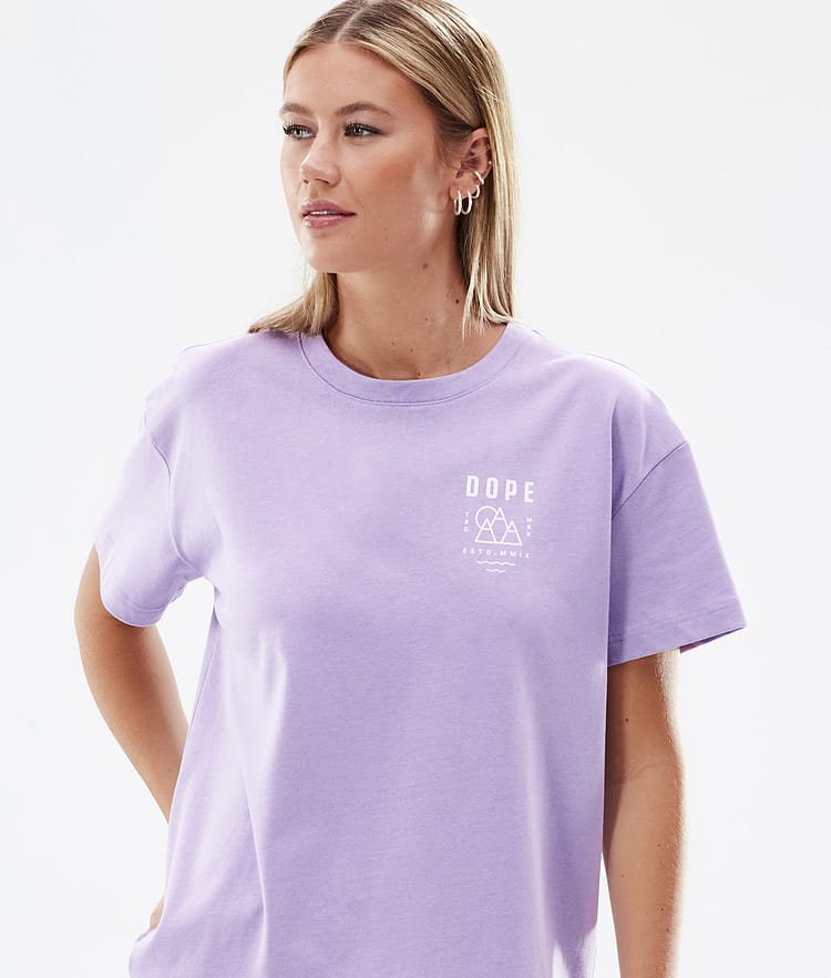 Dope Standard W 22 T-shirt Dame Summit Faded Violet, Bilde 3 av 5