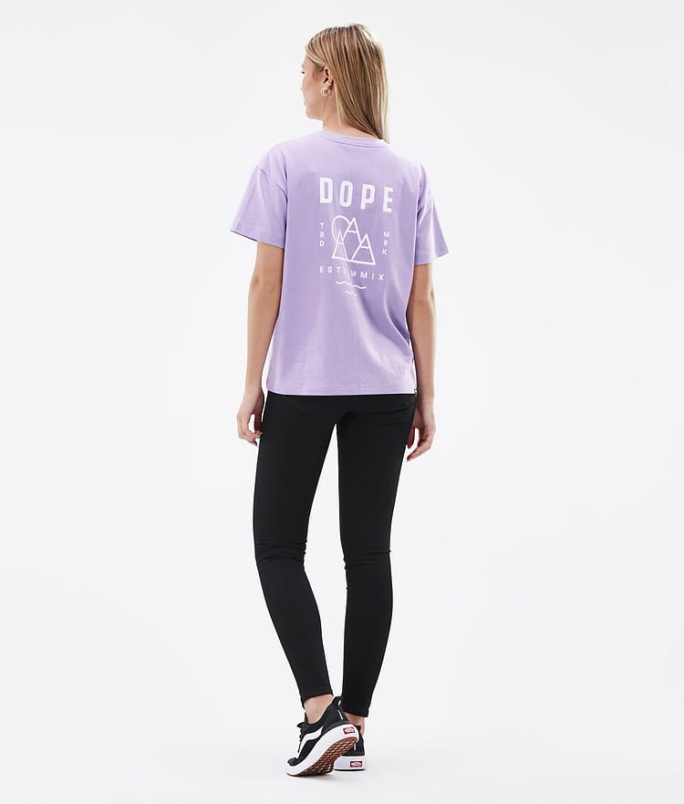 Dope Standard W 22 T-shirt Dame Summit Faded Violet, Bilde 4 av 5