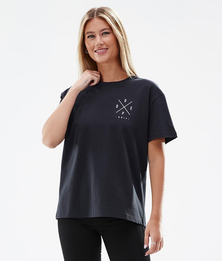 Dope Standard W 22 T-shirt Dame 2X-Up Black, Bilde 2 av 5
