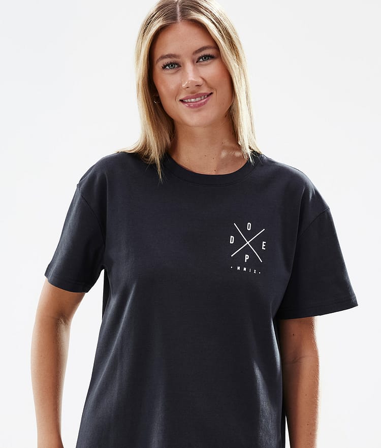 Dope Standard W 22 T-shirt Dame 2X-Up Black, Bilde 3 av 5