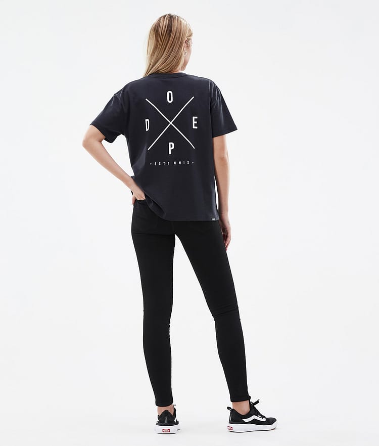 Dope Standard W 22 T-shirt Dame 2X-Up Black, Bilde 4 av 5
