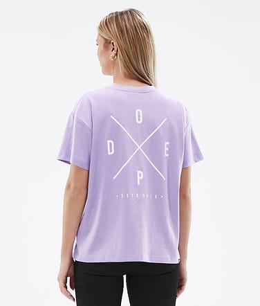Dope Standard W 2022 T-shirt Dame 2X-Up Faded Violet