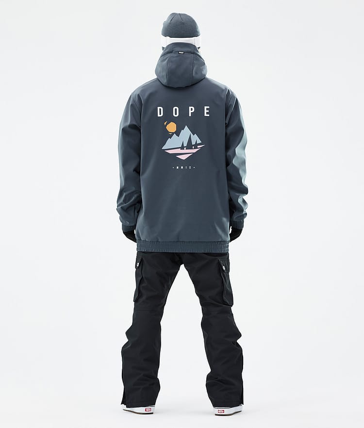 Dope Yeti 2022 Snowboardjakke Herre Pine Metal Blue, Bilde 4 av 8