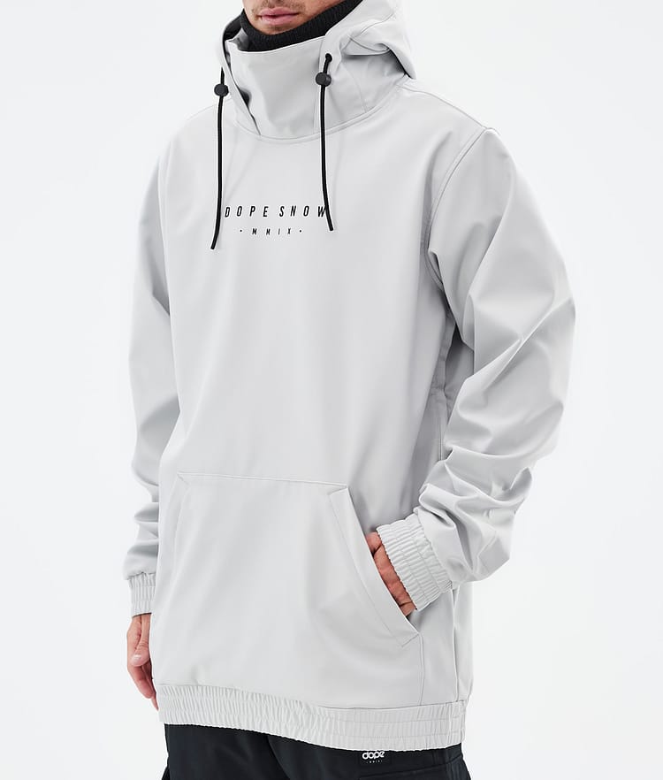 Dope Yeti 22 Snowboardjakke Herre Range Light Grey, Bilde 8 av 8
