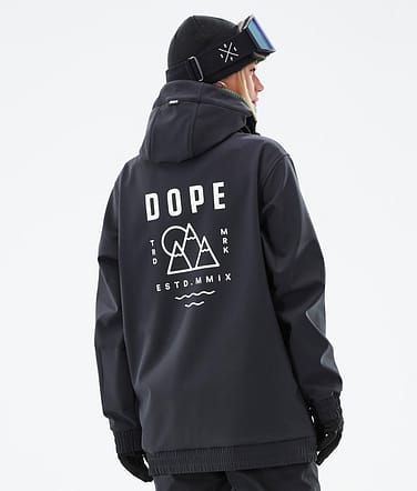 Dope Yeti W 2022 Snowboardjakke Black